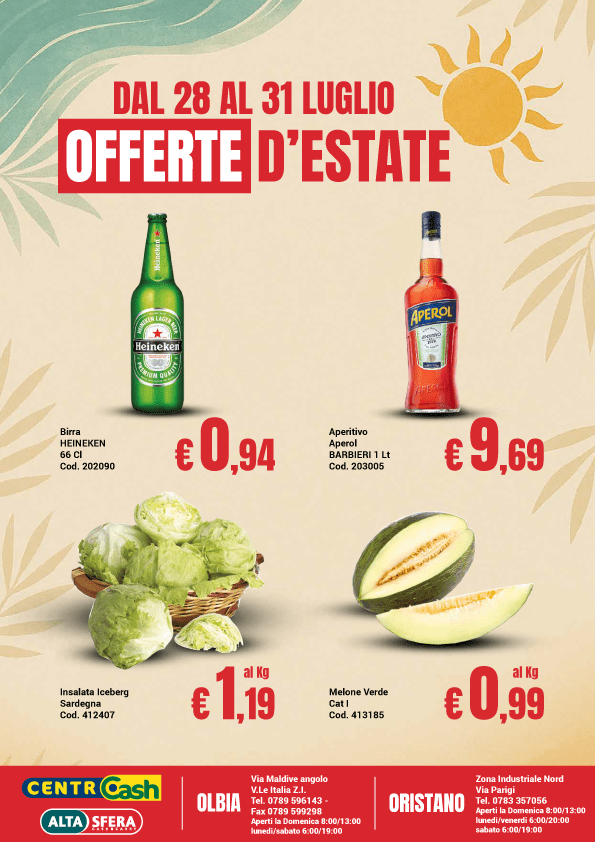 Offerte d’estate