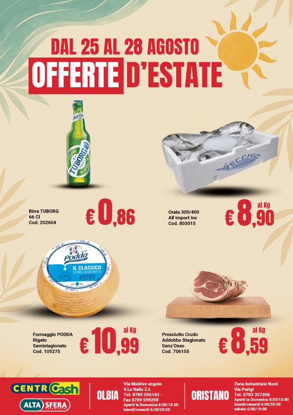 Offerte d’estate